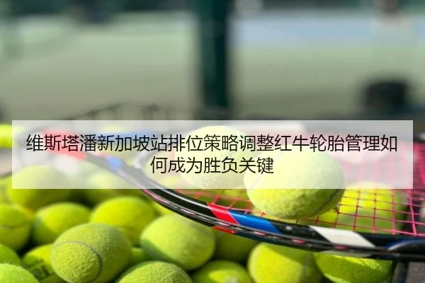 维斯塔潘新加坡站排位策略调整红牛轮胎管理如何成为胜负关键
